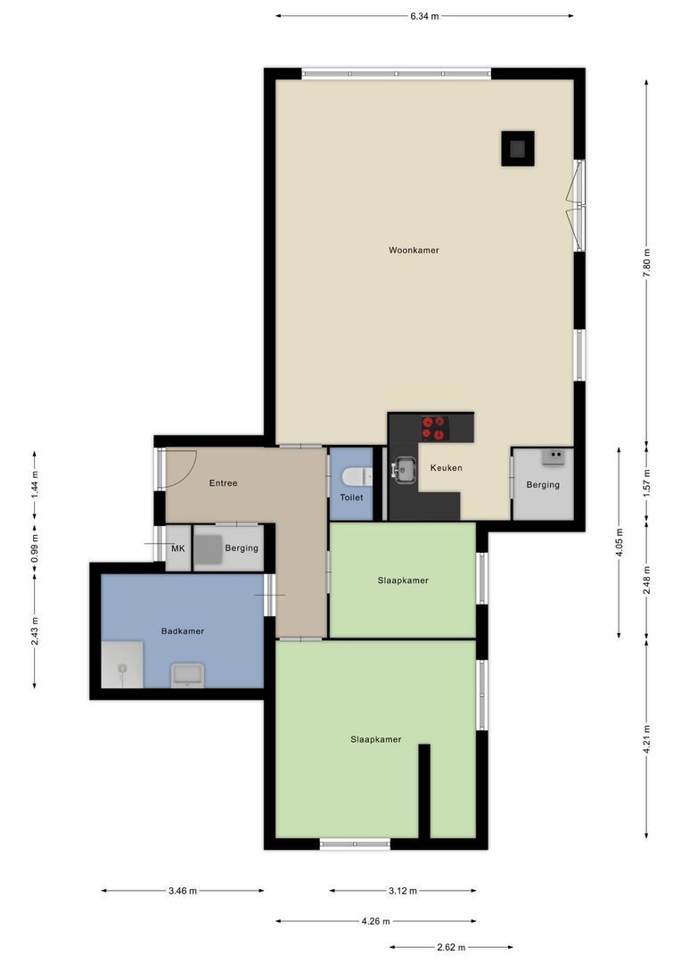 Stadhoudersplein 75, Alphen Aan Den Rijn plattegrond-17