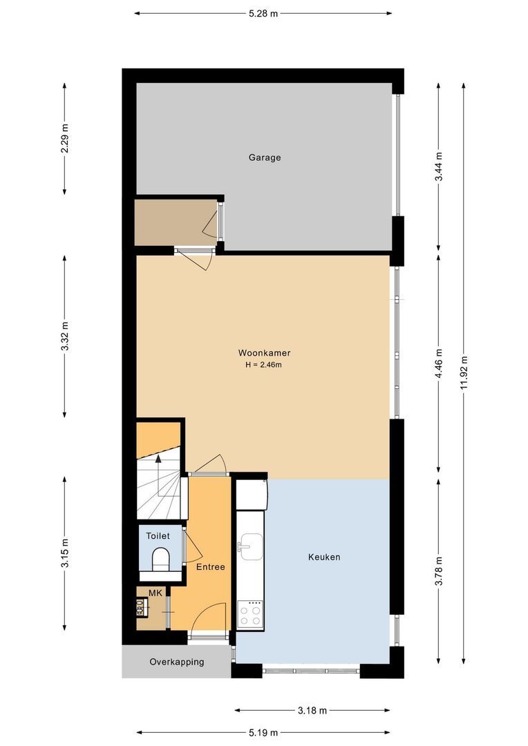 Reigerstraat 55, Alphen Aan Den Rijn plattegrond-20