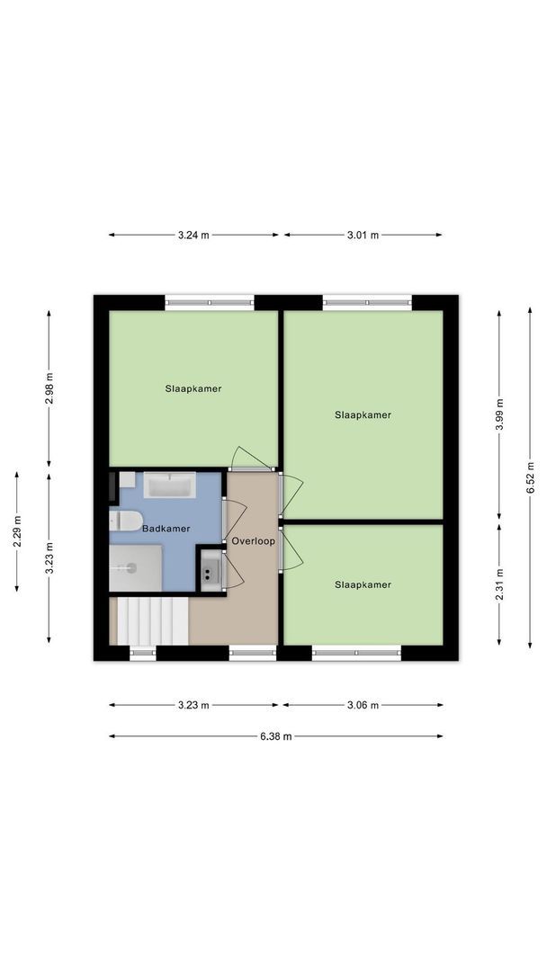 Jan van Henegouwenstraat 68, Alphen Aan Den Rijn plattegrond-23