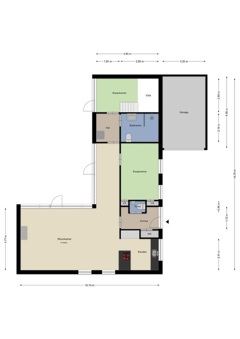 Korenbloemweg 1, Alphen Aan Den Rijn plattegrond-23