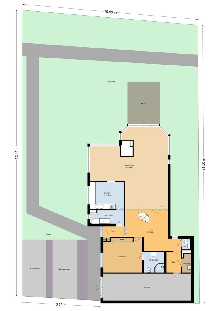 van Hemessenkade 15, Woubrugge plattegrond-44