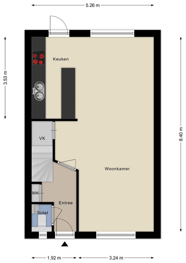 Sandenburg 77, Alphen Aan Den Rijn plattegrond-17