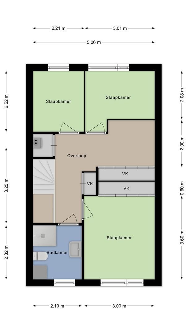 Sandenburg 77, Alphen Aan Den Rijn plattegrond-17