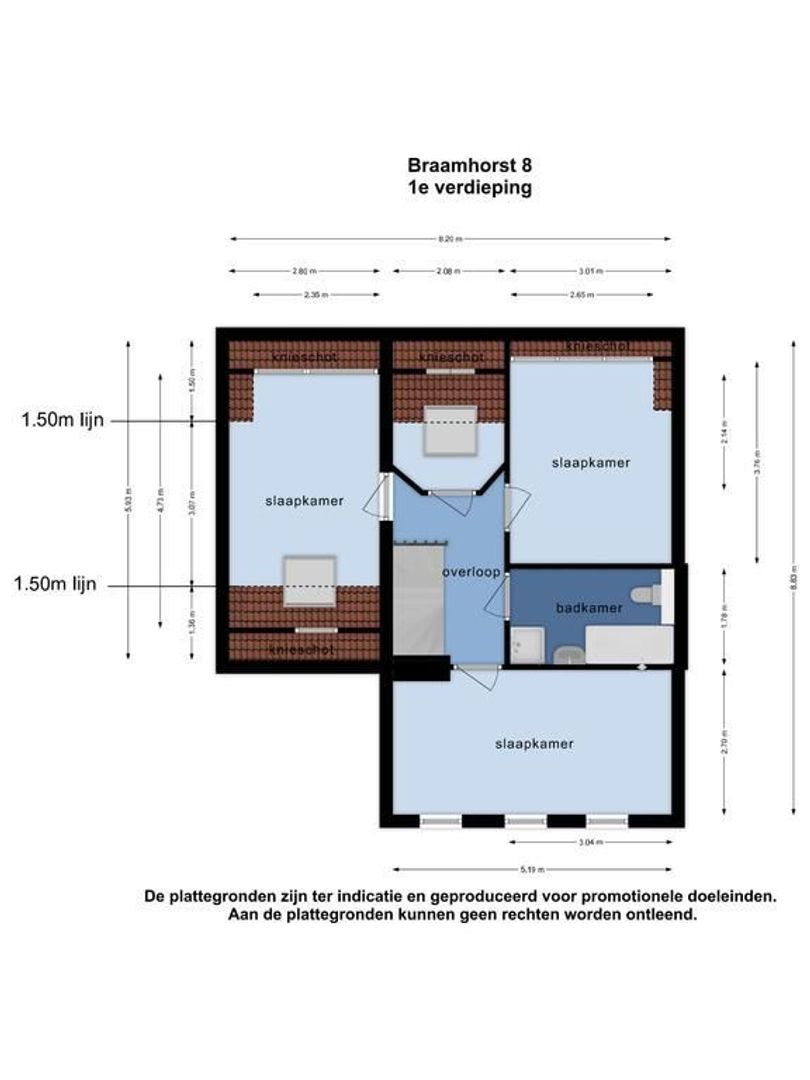 Braamhorst 8, Alphen Aan Den Rijn plattegrond-33