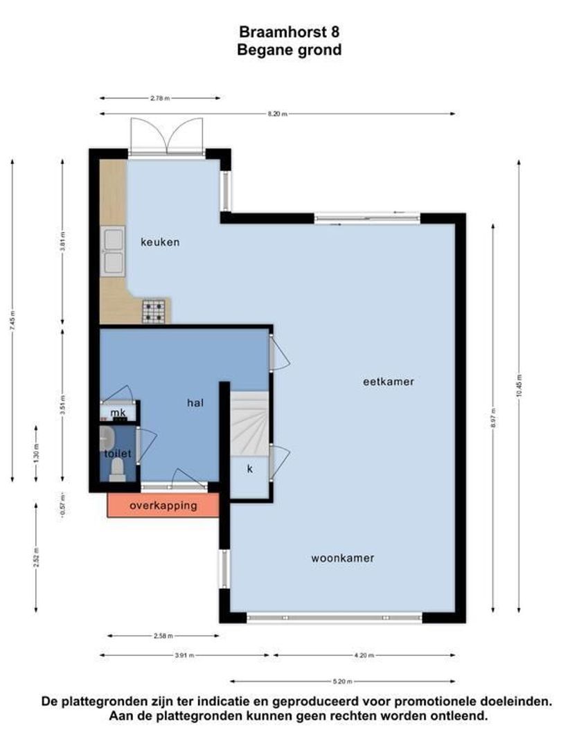 Braamhorst 8, Alphen Aan Den Rijn plattegrond-33