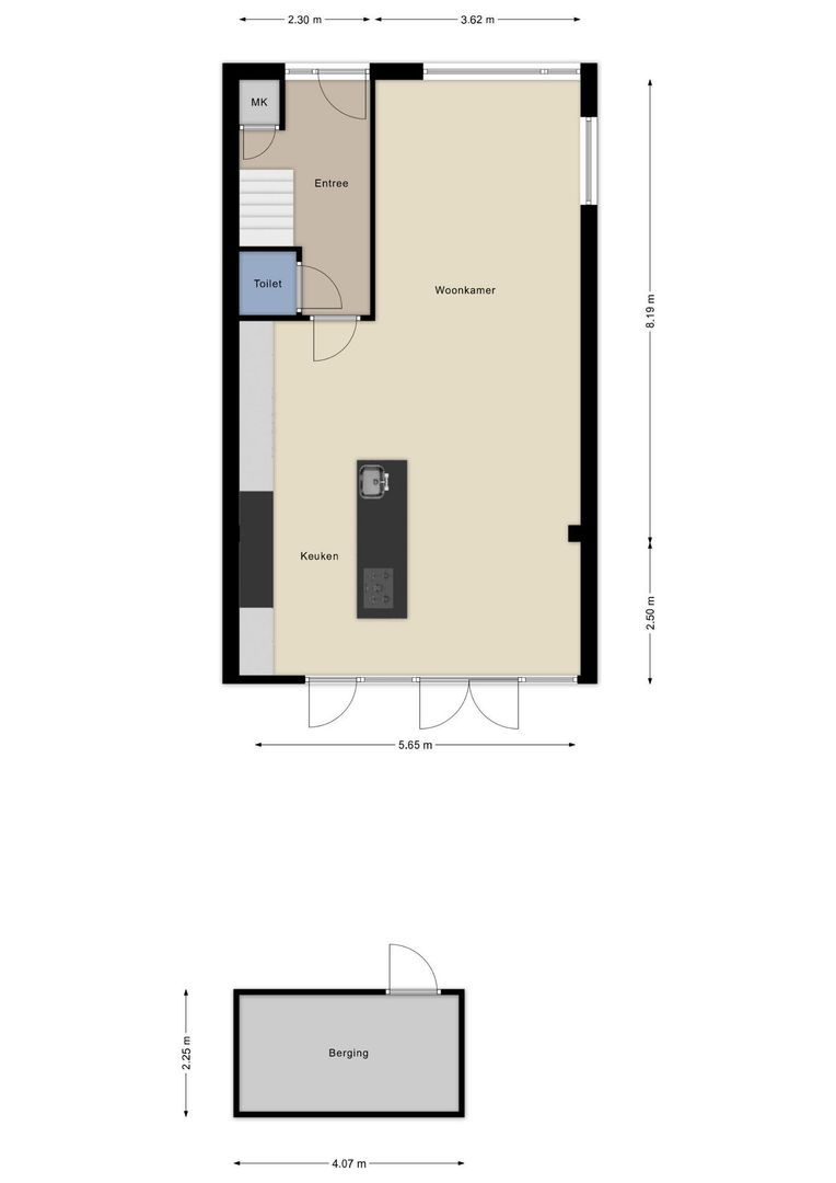 Vierambachtsstraat 34, Ter Aar plattegrond-27