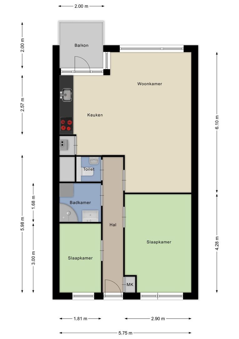 Koningshof 59, Alphen Aan Den Rijn plattegrond-12