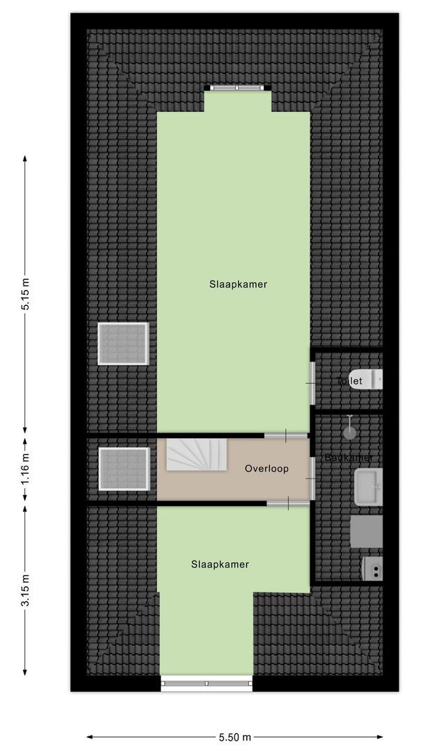 Prins Hendrikstraat 77, Alphen Aan Den Rijn plattegrond-37
