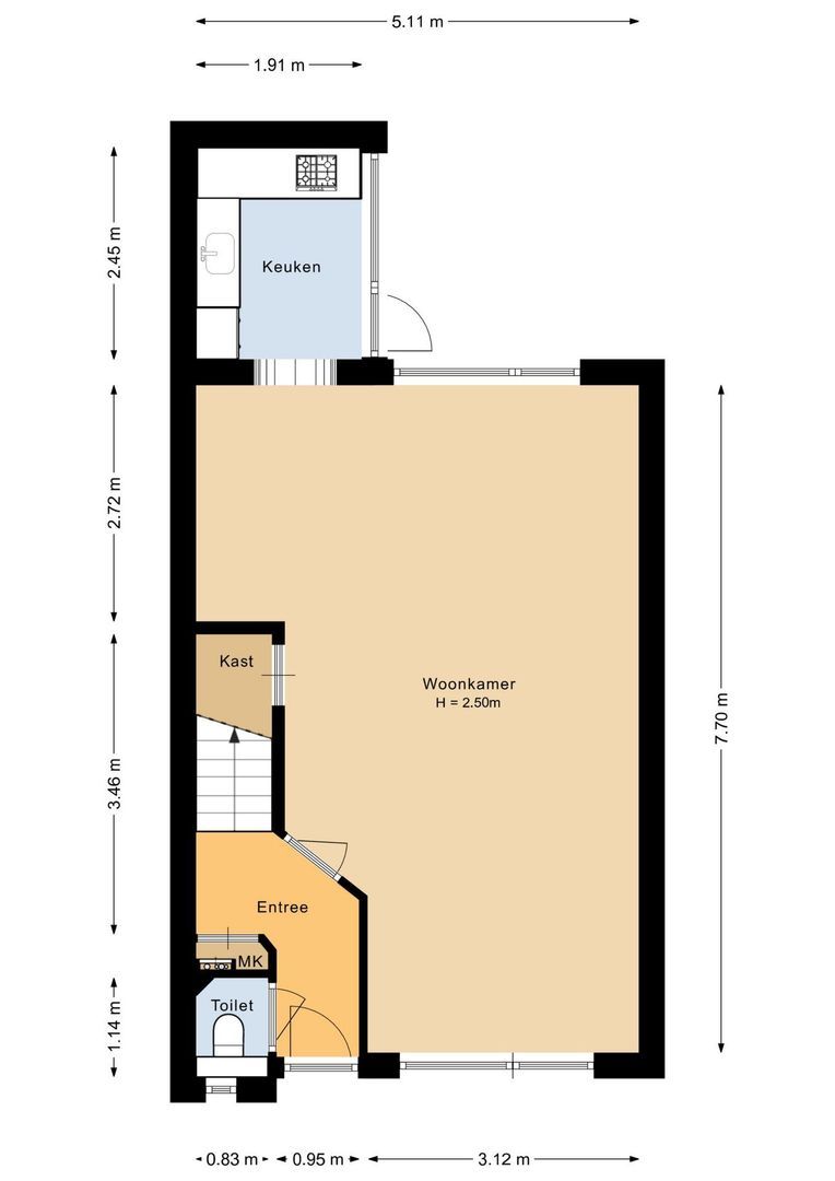 Brasemstraat 22, Nieuwkoop plattegrond-18
