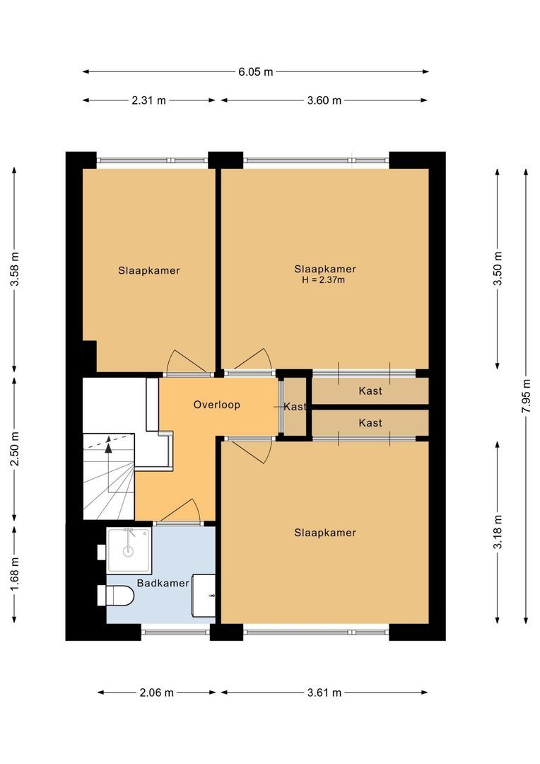Weerenstraat 3, Ter Aar plattegrond-28