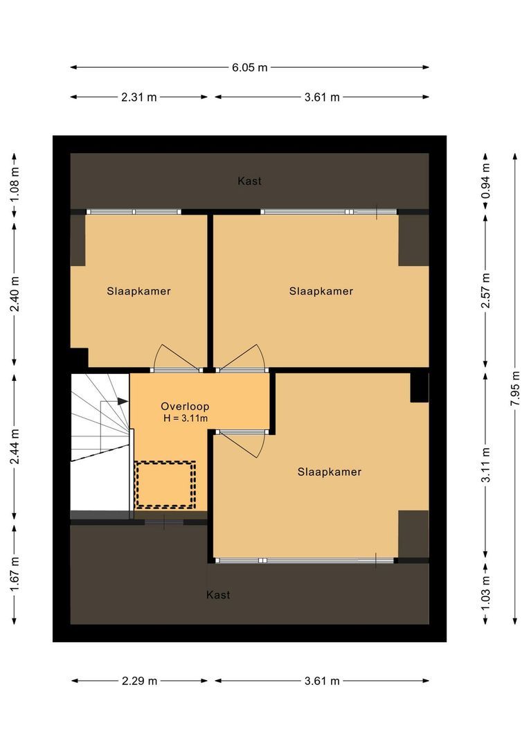 Weerenstraat 3, Ter Aar plattegrond-28