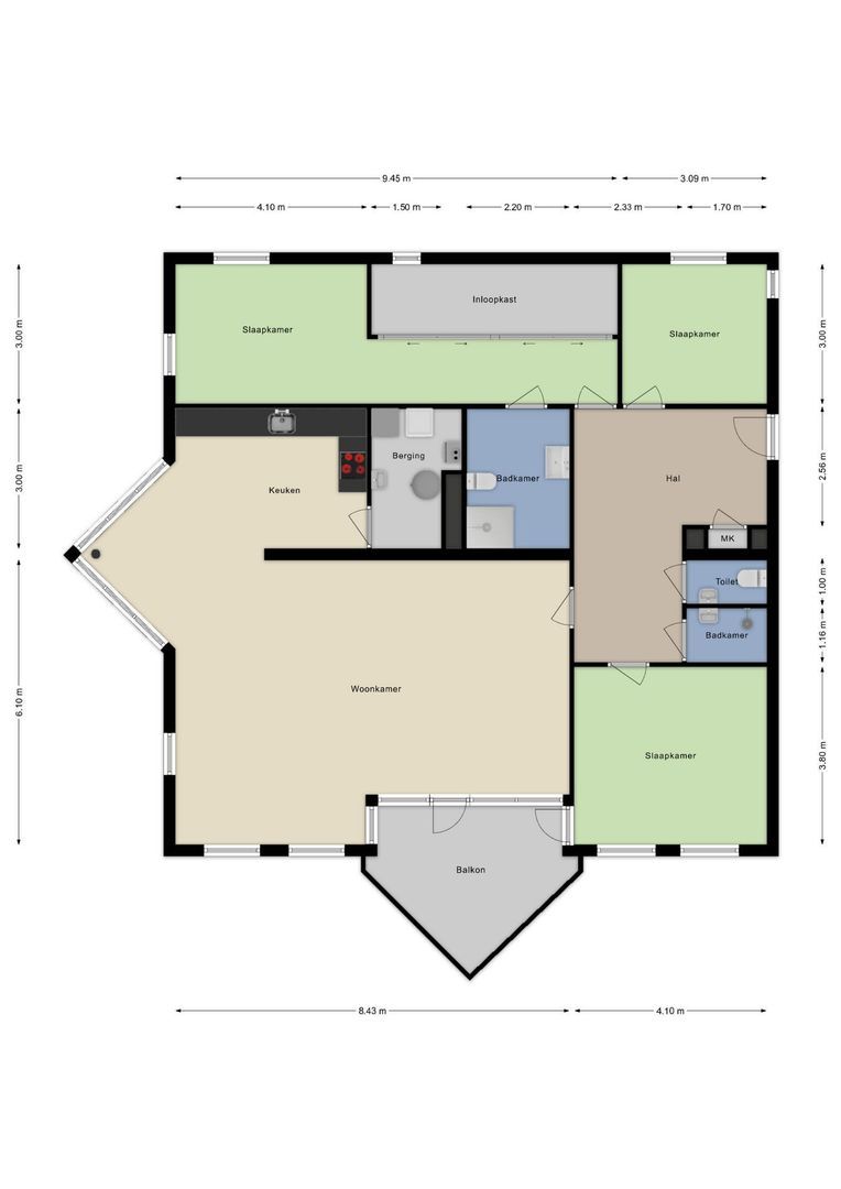 Paltrokmolen 49, Alphen Aan Den Rijn plattegrond-30