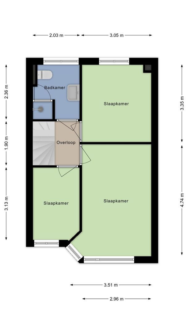 Suyderbon 35, Rijnsaterwoude plattegrond-27