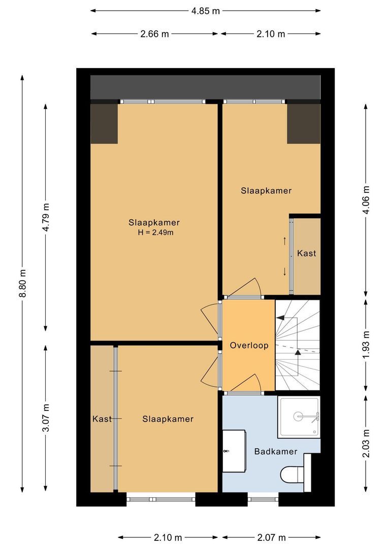 De Parel 26, Amstelveen plattegrond-17