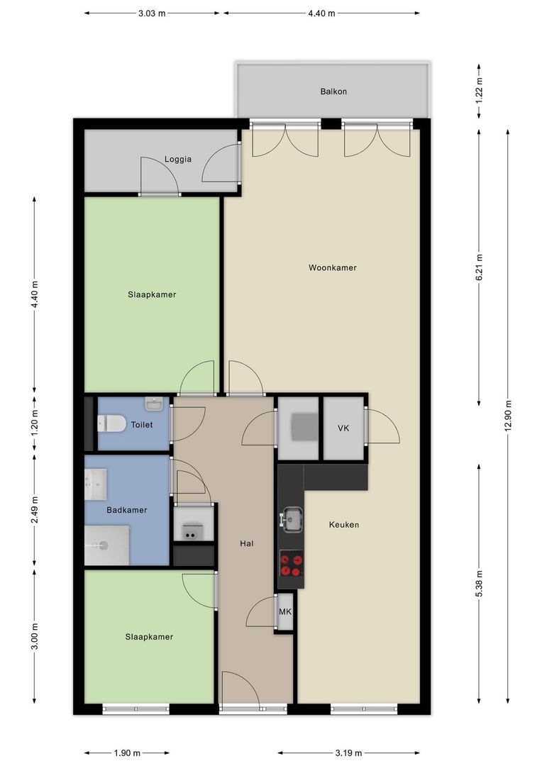 Afrikalaan 123, Alphen Aan Den Rijn plattegrond-22