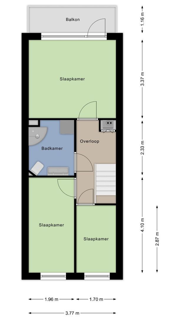 Eksterstraat 12, Alphen Aan Den Rijn plattegrond-14