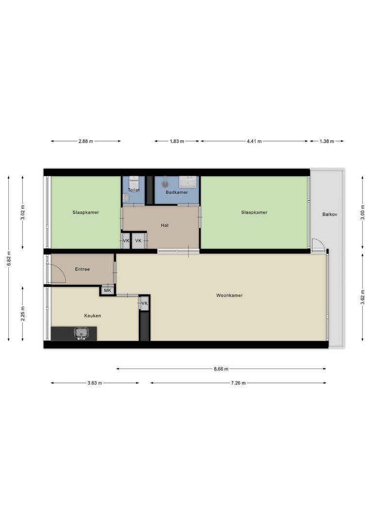 Vliestroom 146, Alphen Aan Den Rijn plattegrond-16