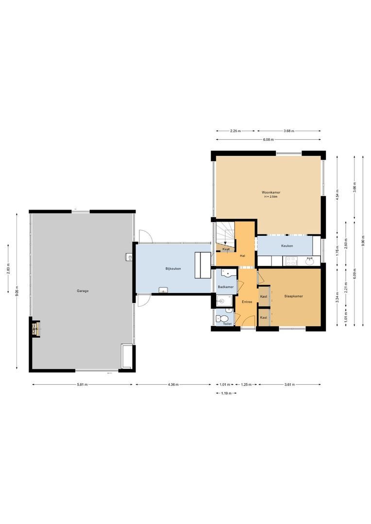 Nieuwveens Jaagpad 83, Nieuwveen plattegrond-30