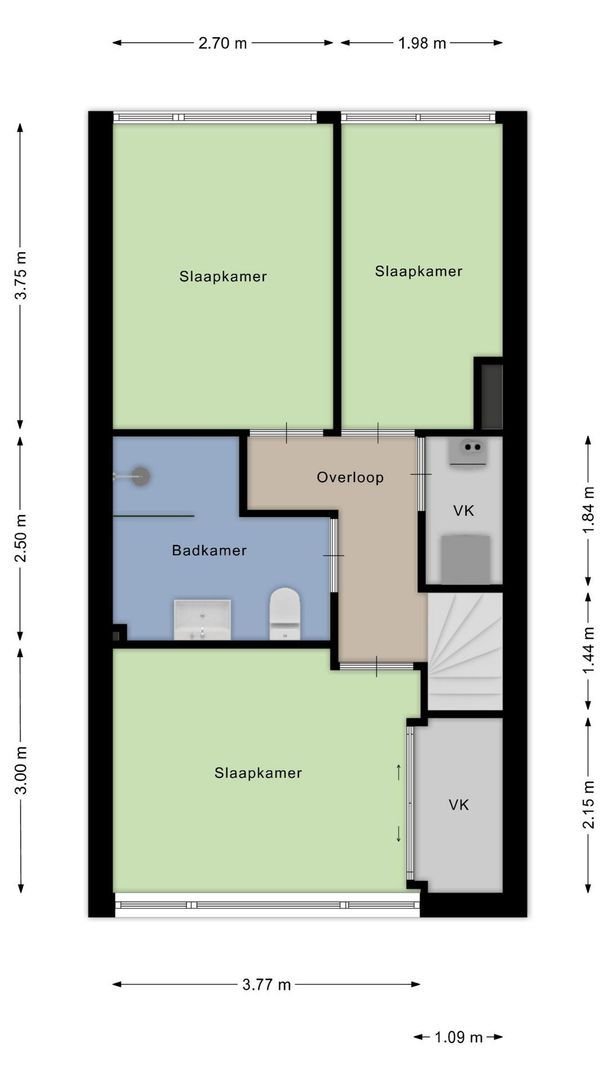 Weerenstraat 12, Ter Aar plattegrond-23