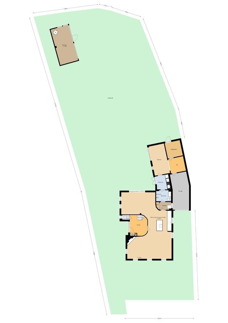 Korteraarseweg 146, Ter Aar plattegrond-53