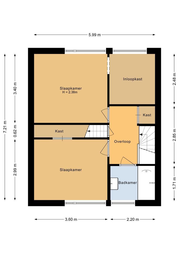 Vierambachtsstraat 1, Ter Aar plattegrond-16