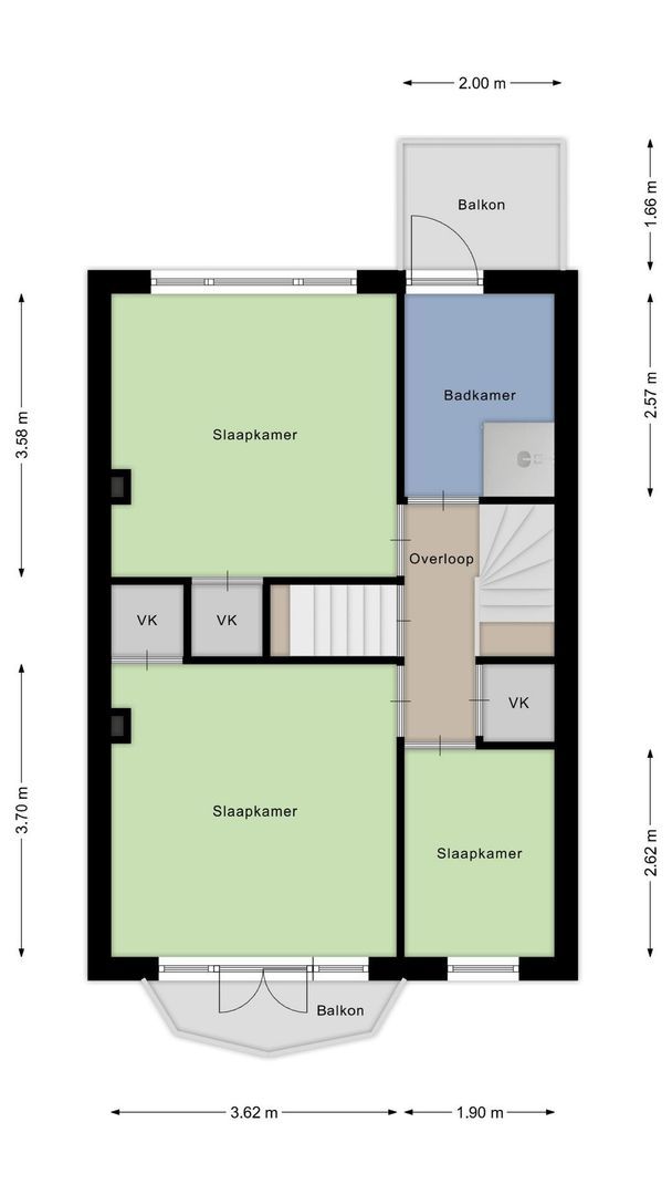 Van Boetzelaerstraat 85, Alphen Aan Den Rijn plattegrond-23