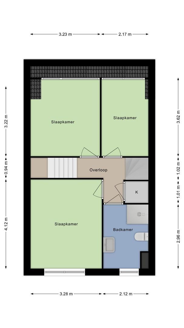 Herfstlaan 61, Alphen Aan Den Rijn plattegrond-23
