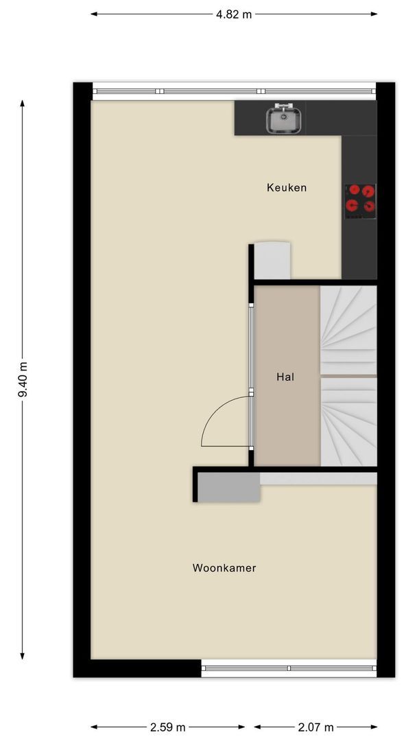 Groenoord 102, Alphen Aan Den Rijn plattegrond-21