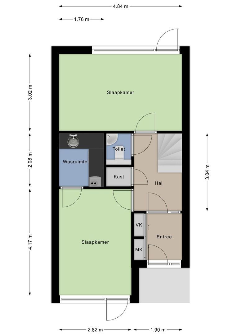 Groenoord 102, Alphen Aan Den Rijn plattegrond-21