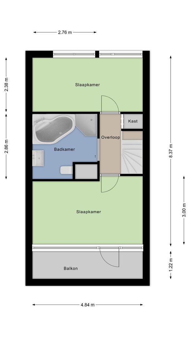 Groenoord 102, Alphen Aan Den Rijn plattegrond-21
