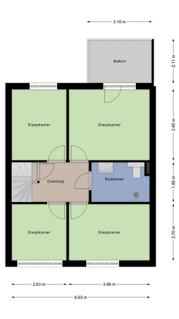 Groenoord 11, Alphen Aan Den Rijn plattegrond-40