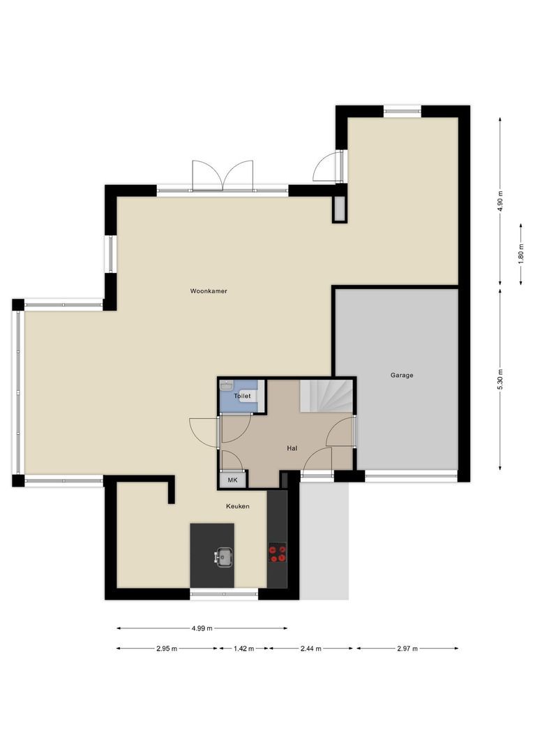 D. Hofstedestraat 13, Ter Aar plattegrond-38