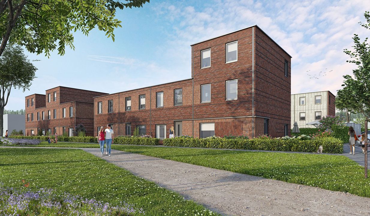 16 Woningen, Schrijversbuurt, Delfzijl foto-1