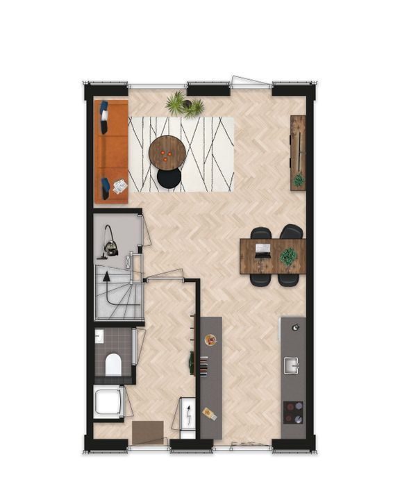 16 Woningen, Schrijversbuurt, Delfzijl foto-7