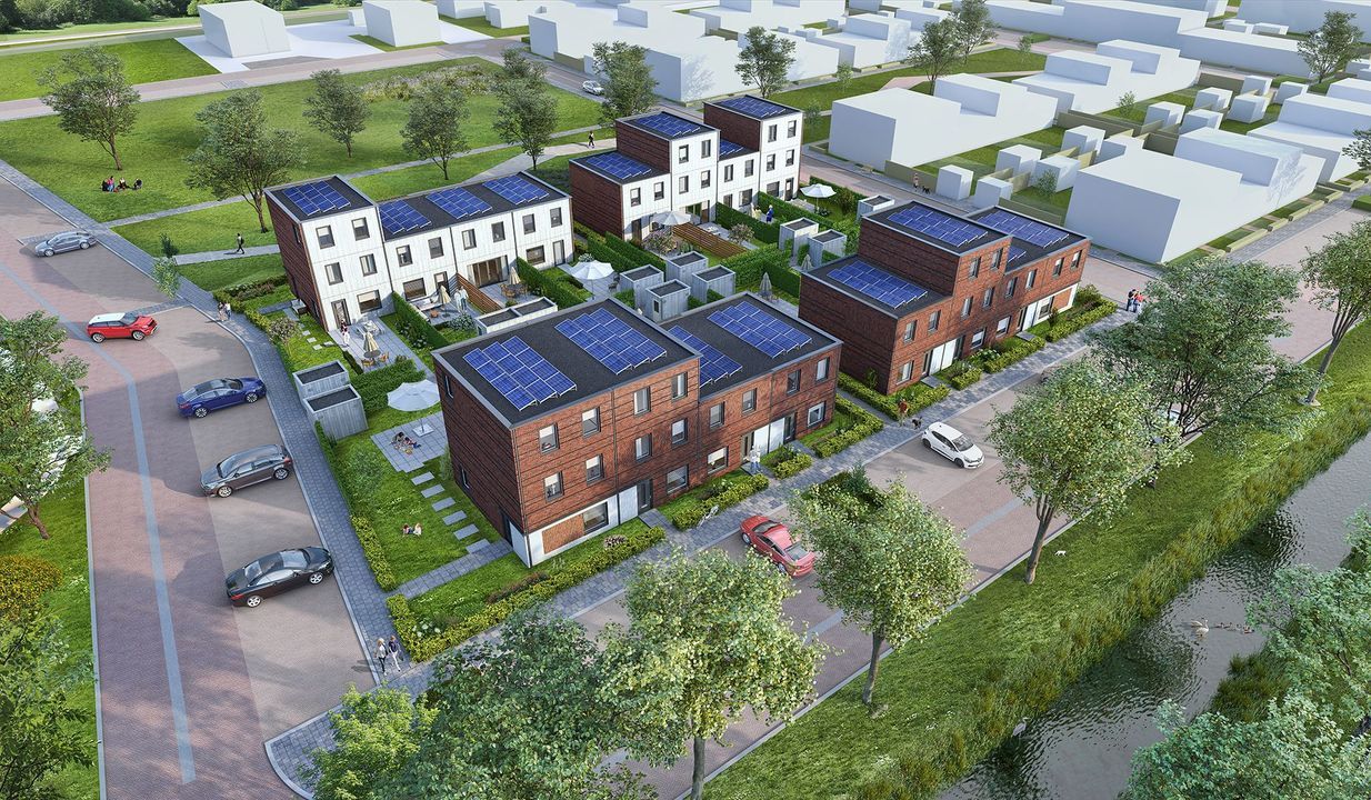 16 Woningen, Schrijversbuurt, Delfzijl foto-2