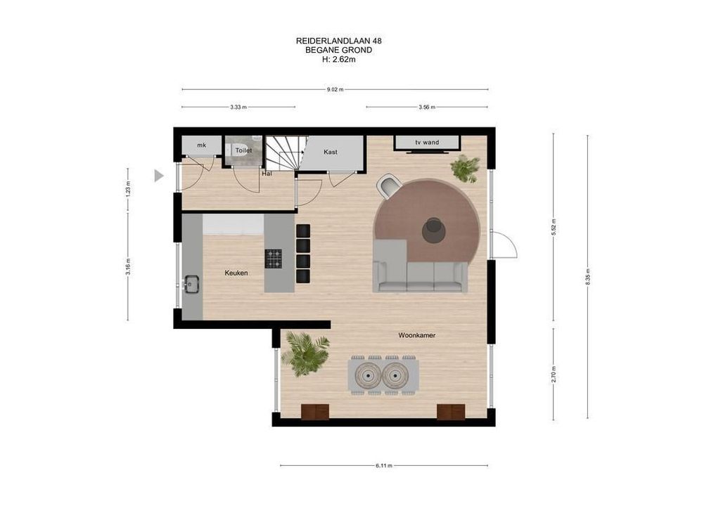 Reiderlandlaan 48, Den Haag floorplan-0
