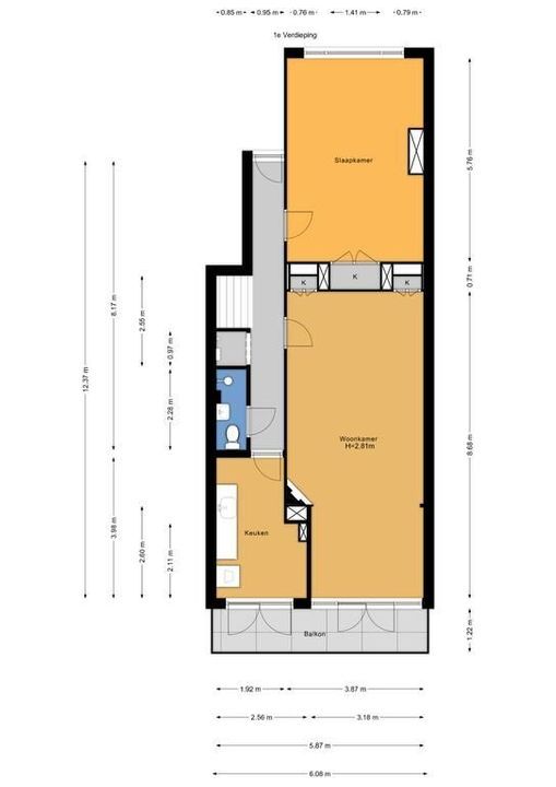 Gerard Reijnststraat 51, Den Haag floorplan-0