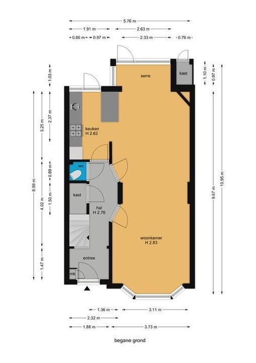 Prinses Mariannelaan 41, Voorburg floorplan-1