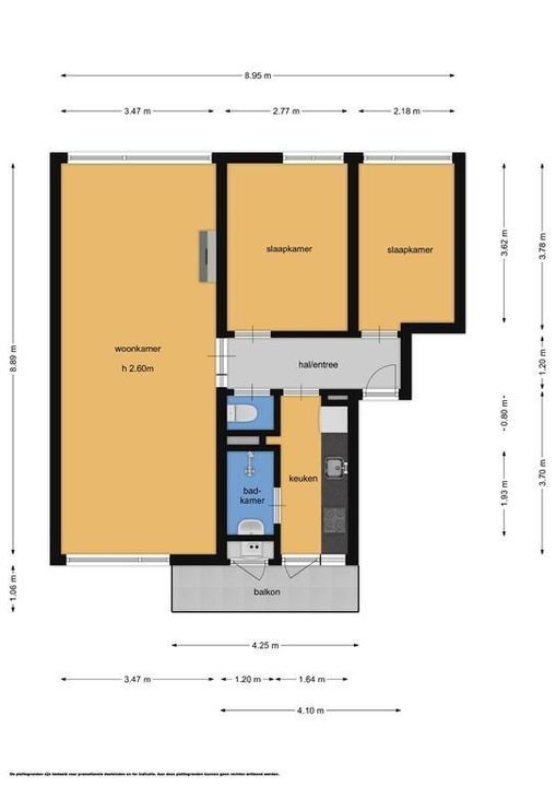 Aart van der Leeuwkade 164, Voorburg floorplan-0