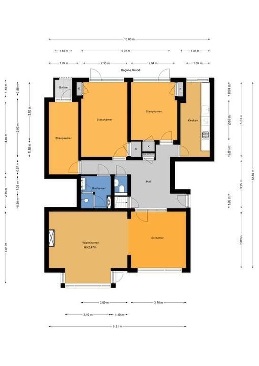 Westenburgstraat 14, Voorburg floorplan-0
