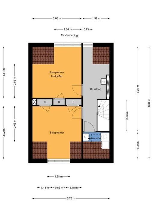Voorburgseweg 62, Leidschendam floorplan-2