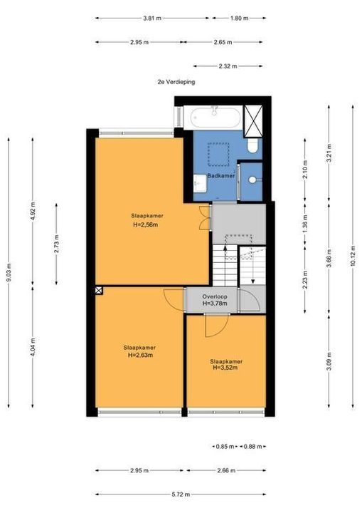 Turfberg 20, Zoetermeer floorplan-1