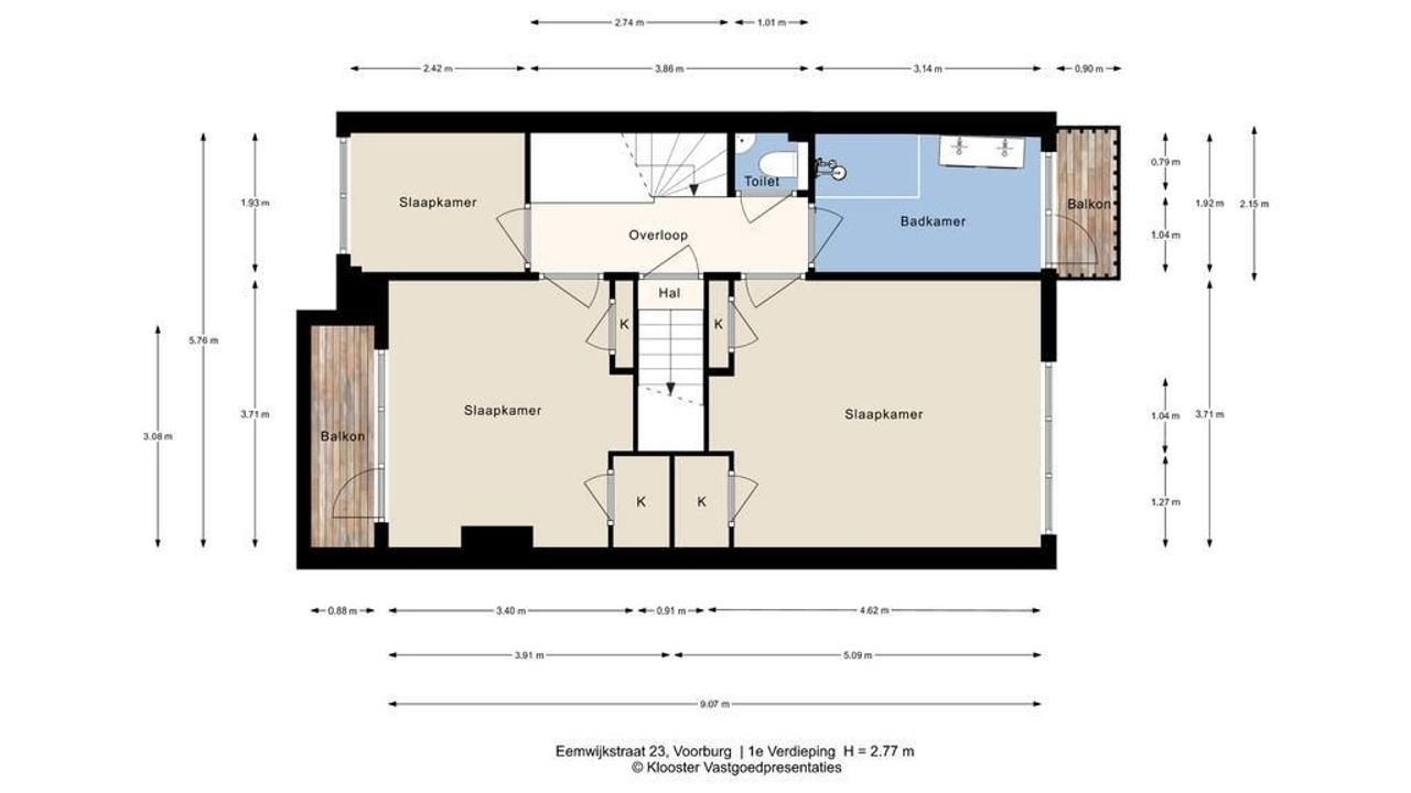 Eemwijkstraat 23, Voorburg floorplan-2