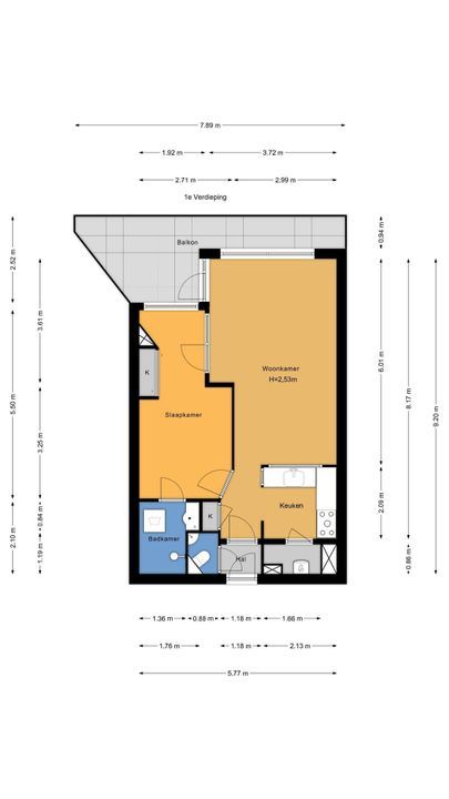 Oude Haagweg 579, Den Haag floorplan-0
