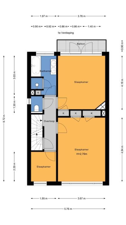 van Deventerlaan 6, Voorburg floorplan-1