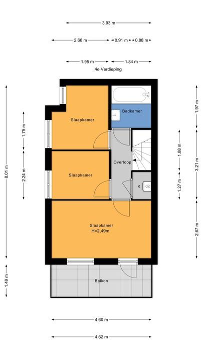 Louis Davidsstraat 118, Den Haag floorplan-1