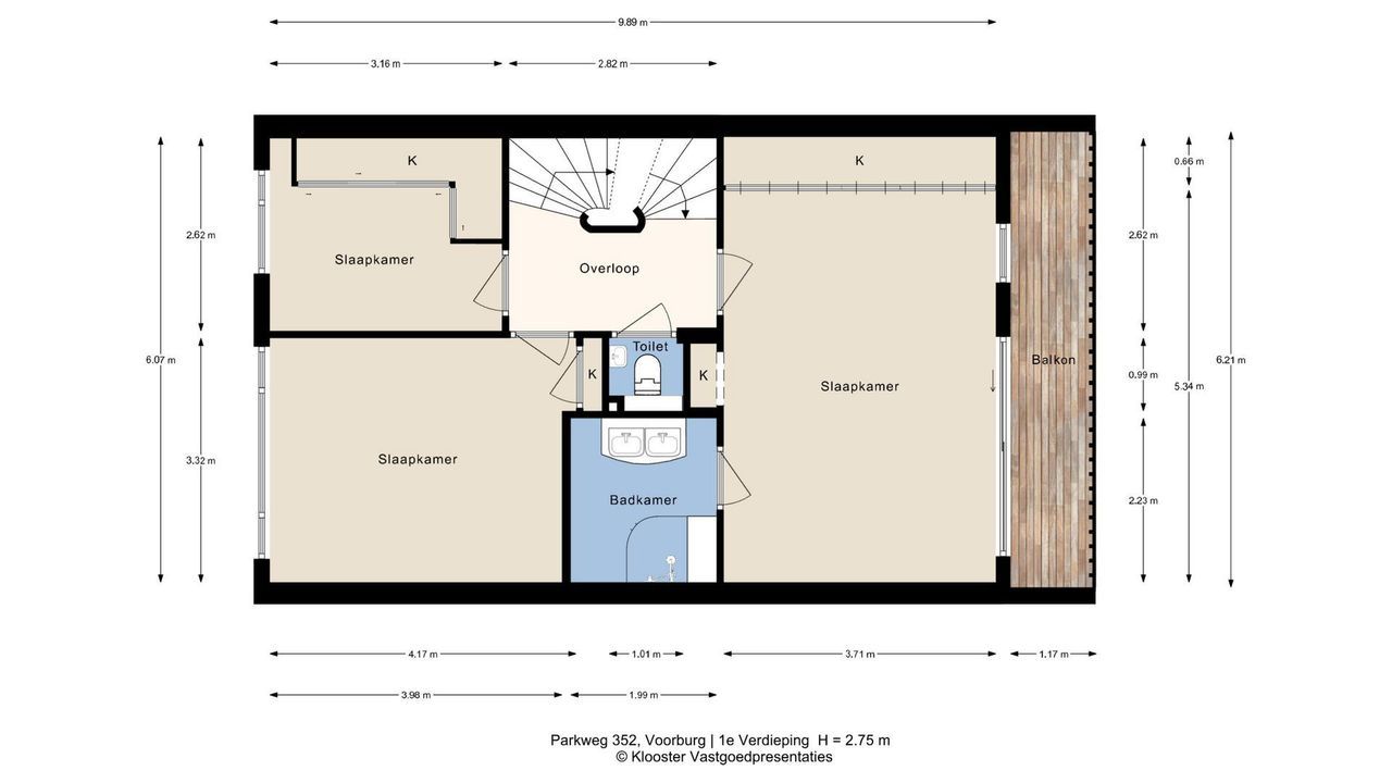 Parkweg 352, Voorburg floorplan-1