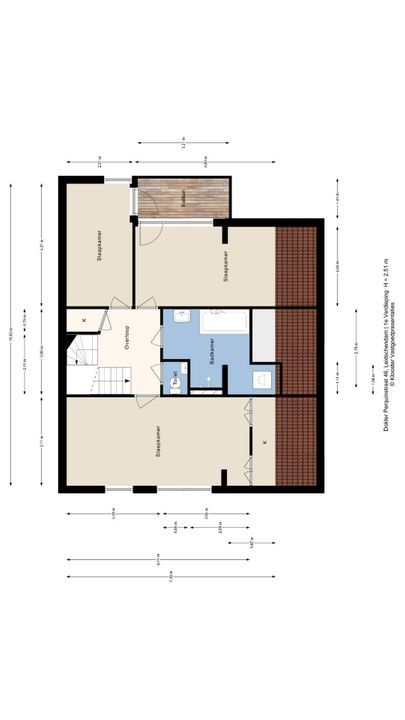 Dokter Perquinstraat 46, Leidschendam floorplan-1