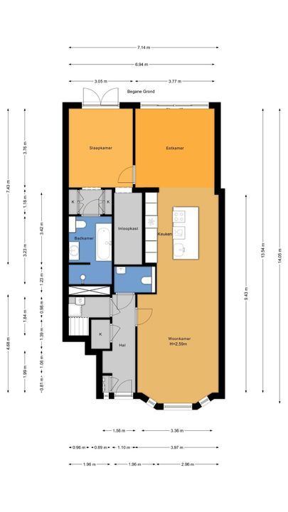 Noordenburglaan 32, Voorburg floorplan-0