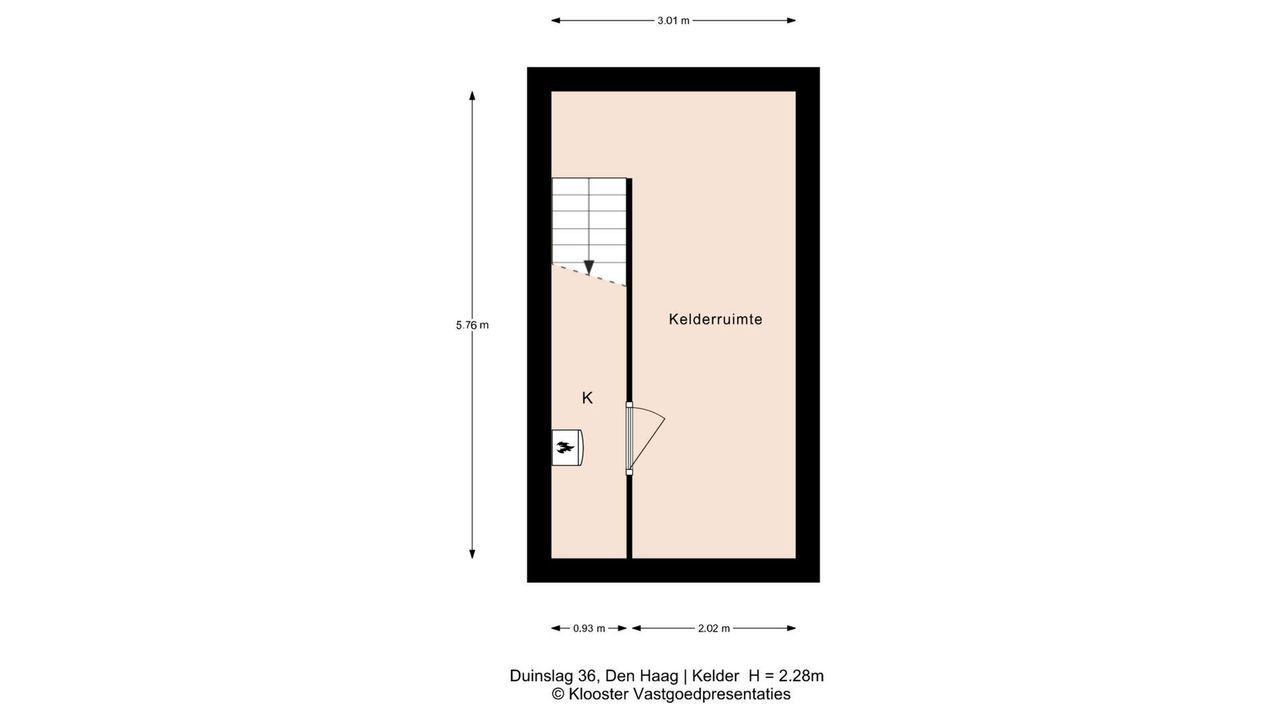 Duinslag 36, Den Haag floorplan-2